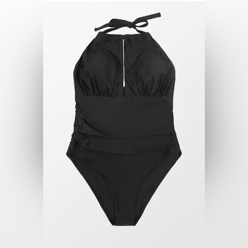 Cupshe black one piece‎ swimsuit size L